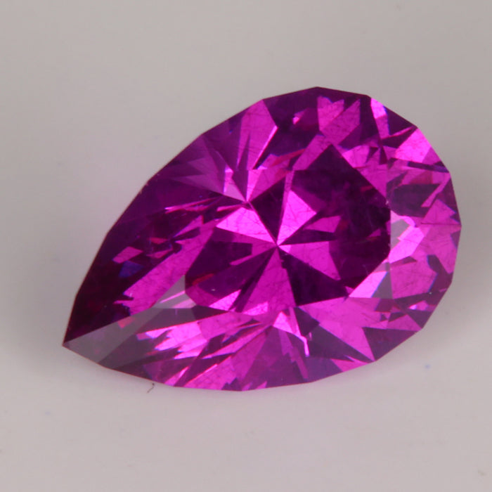 Red Violet Purple Mahenge Garnet Gemstone Pear Shape