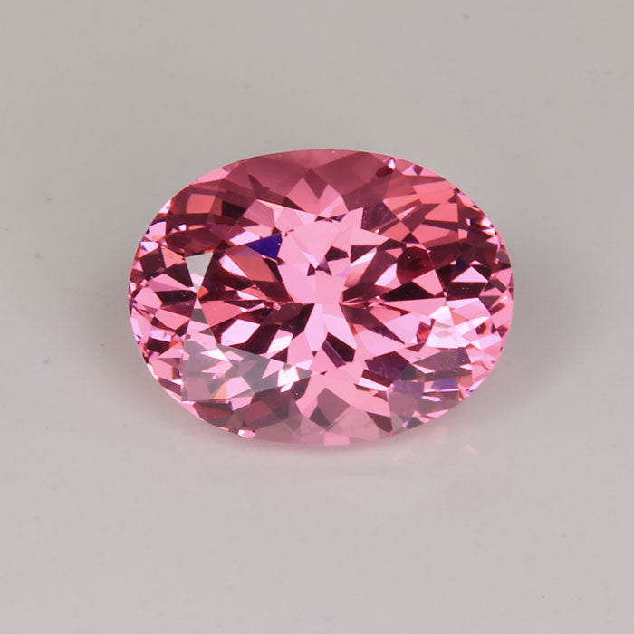 oval cut malaia garnet pink gemstone