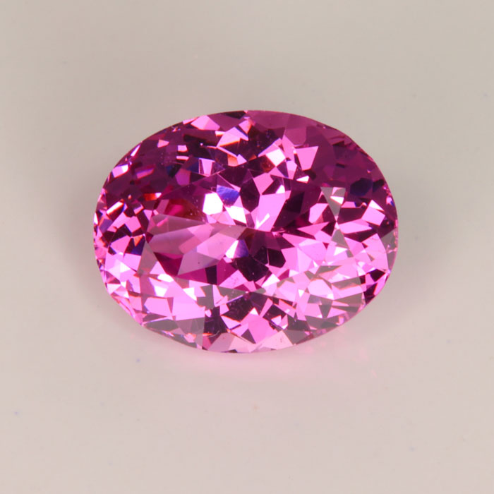Pink Oval Malaya Mahege Garnet gemstone  3-4 carats