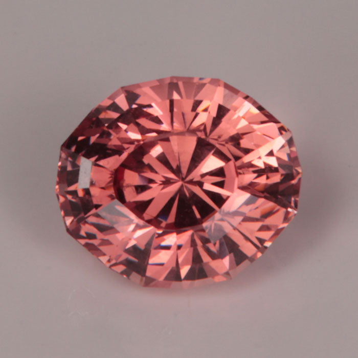 peach pink orange malaya garnet gemstone