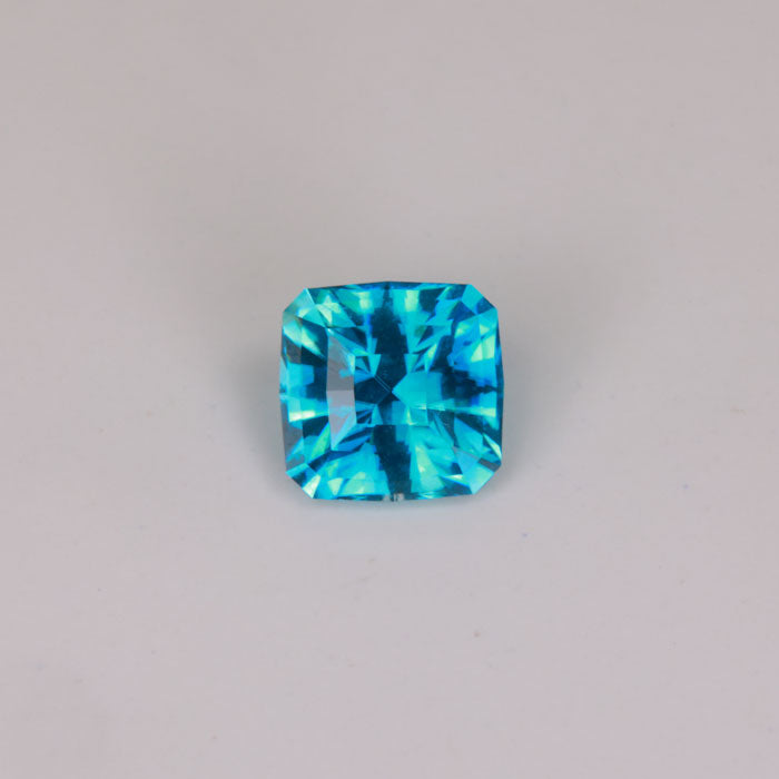 mixed square cut zircon gemstone