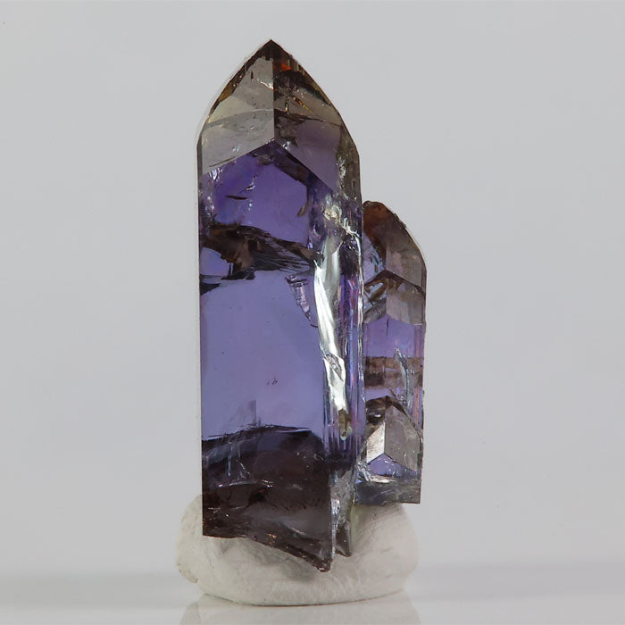 raw violet tanzanite zoisite crystal