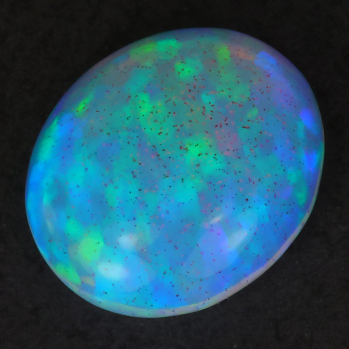 oval cut opal gemstone 