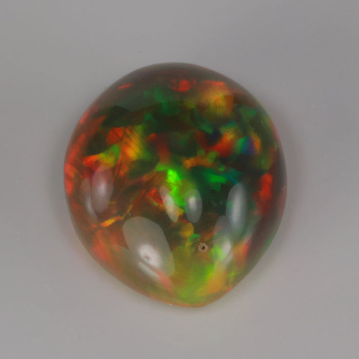 Ethiopian Black Opal Gemstone Pear Shape