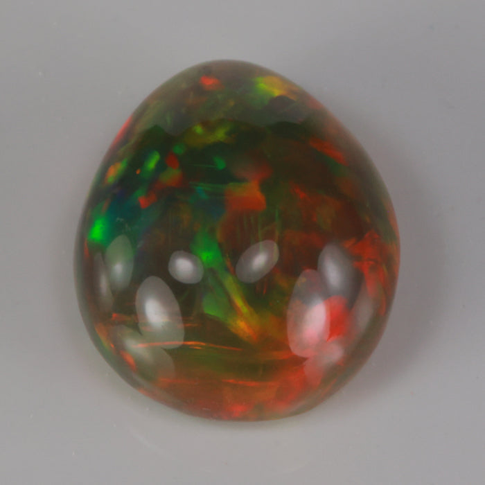 Opal gemstone pear shape