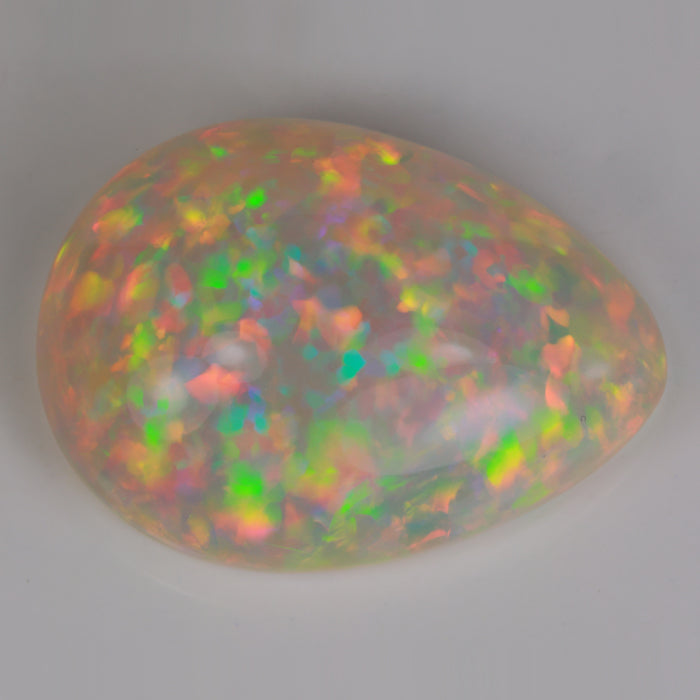 ethiopian opal gemstone with rainbow color