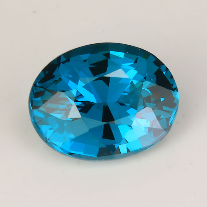 cobalt blue spinel gemstone oval cut
