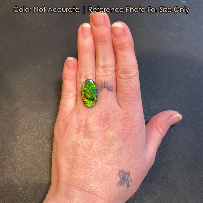 ammolite gemstone size