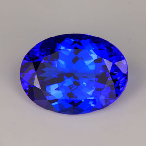 Sapphire Blue Color Tanzanite Gemstone Oval Shape