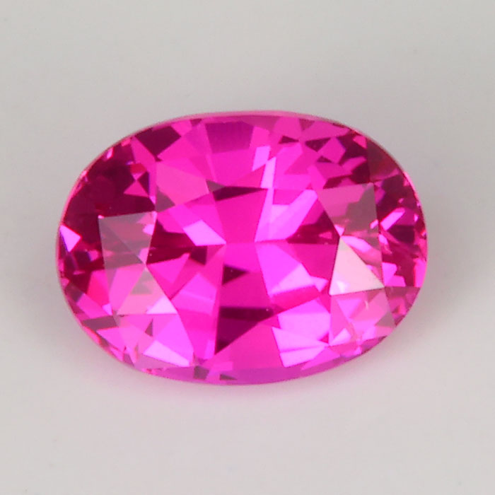 Pink oval cut sapphire 