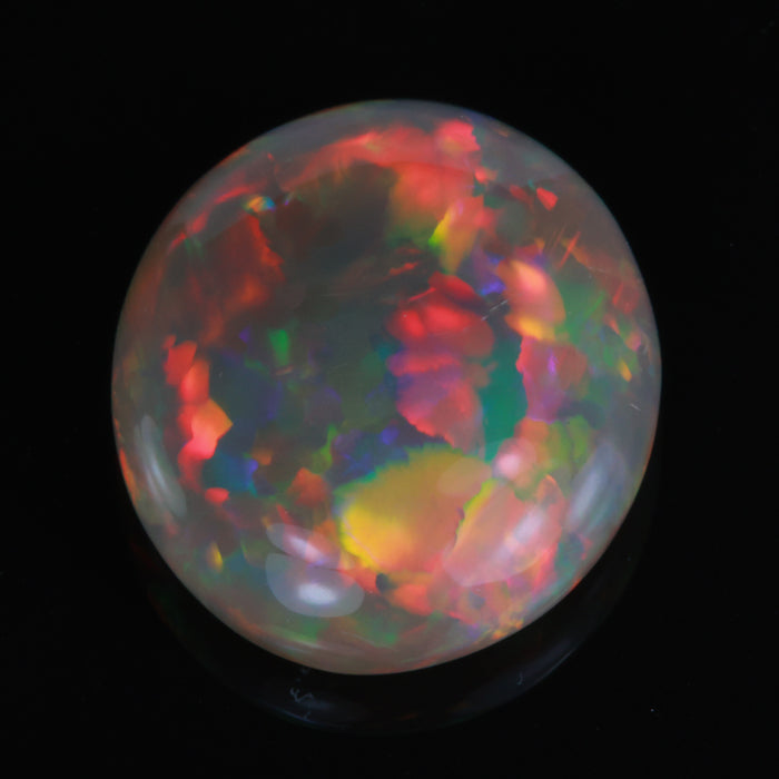 ethiopian opal oval cabochon cut