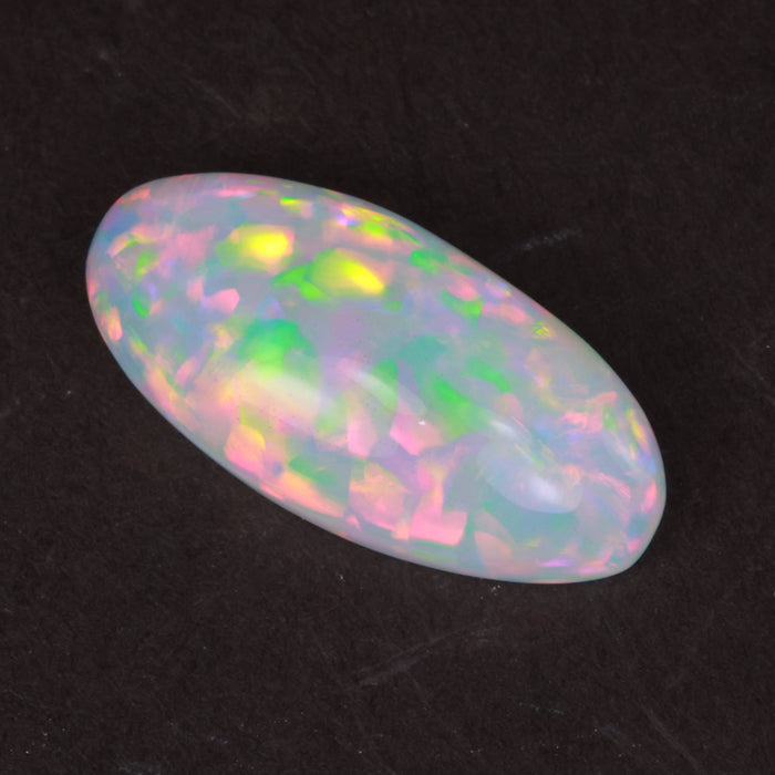 opal gemstone oval cabochon cut