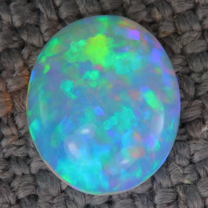 opal gemstone from Ethiopia oval cabochon
