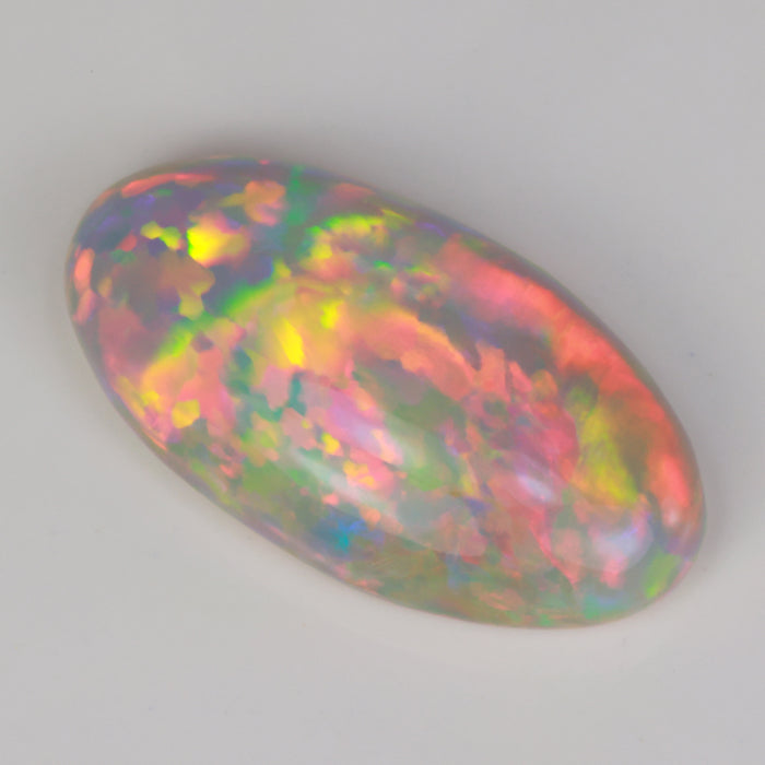 oval cut opal gemstone from ethiopia