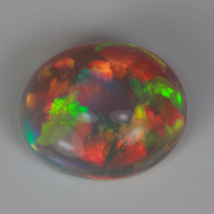 opal gemstone oval cut