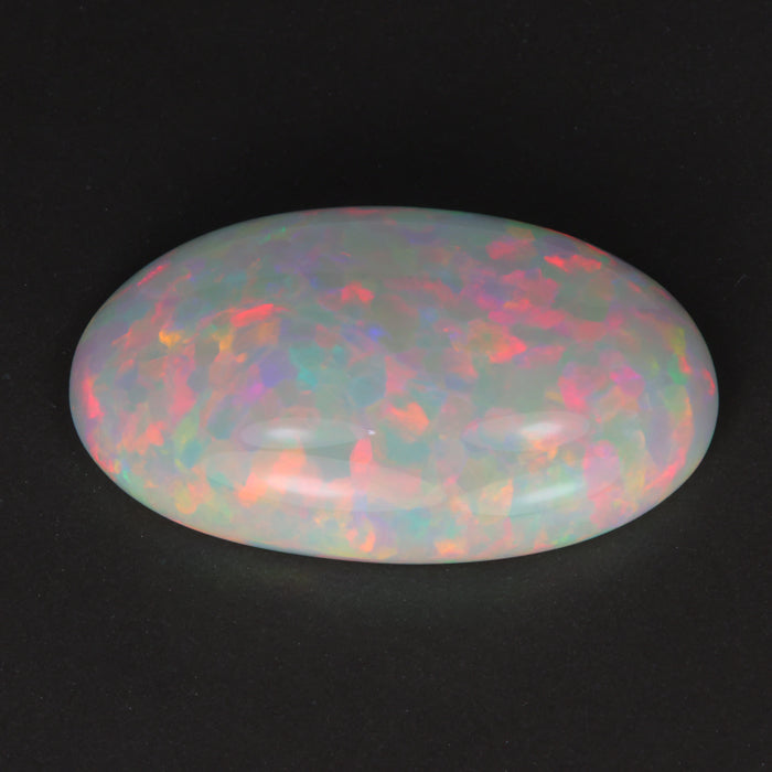 opal gemstone oval cabochon cut