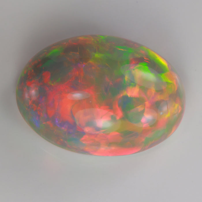 ethiopian opal gemstone semi black