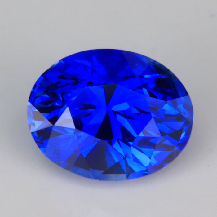 oval blue natural sapphire