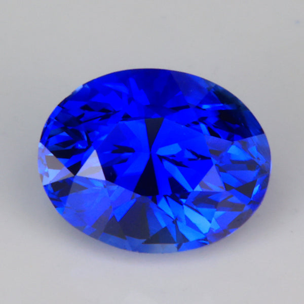 画材 Sapphire Genuine Fine Oval Cut Natural Color Sapphire 1.43 Carats - Moriartys Gem Art