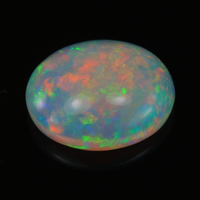 oval cut opal gem
