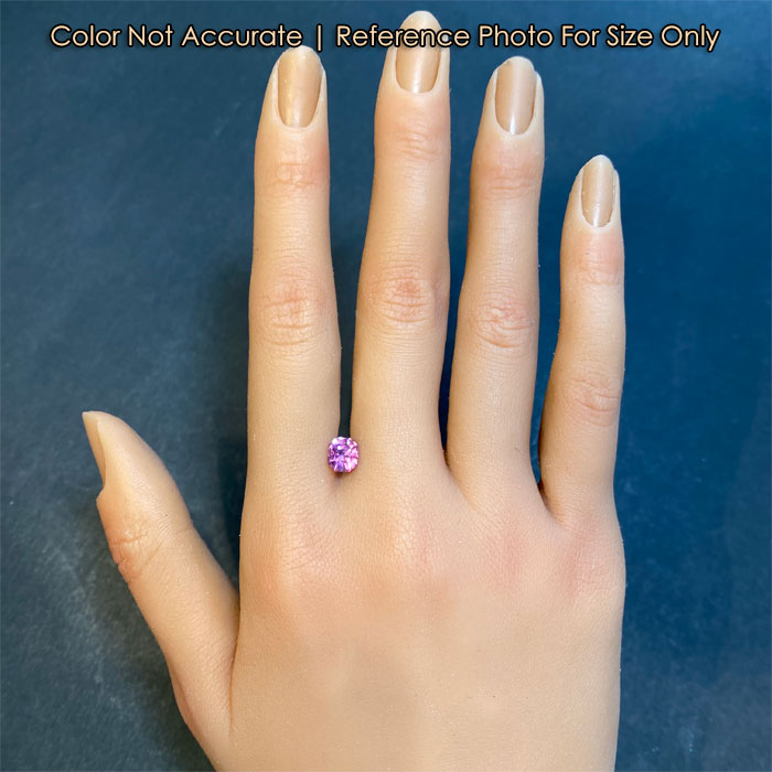 Brilliant Emerald Cut Pink Sapphire 1.53 Carats