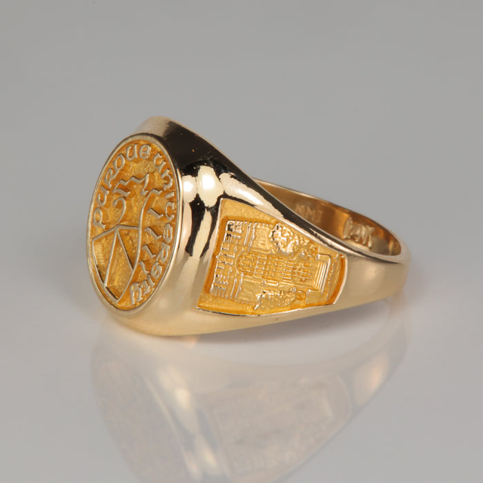 purdue gold estate ring