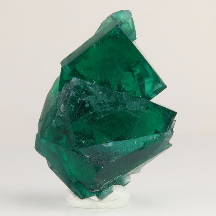 raw natural fluorite crystal specimen