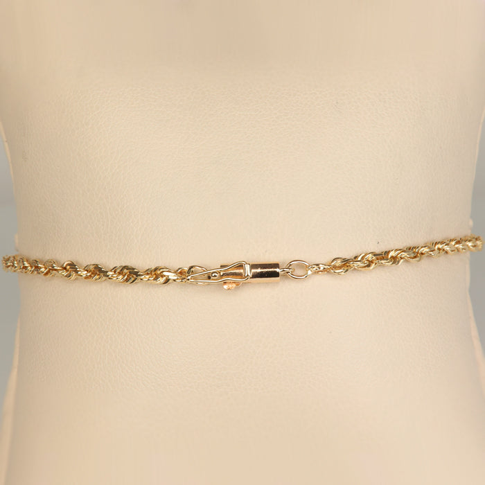 clasp of rope link bracelet