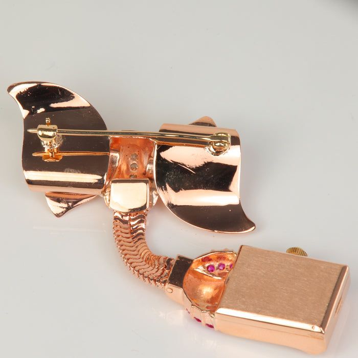 rose gold watch pin 