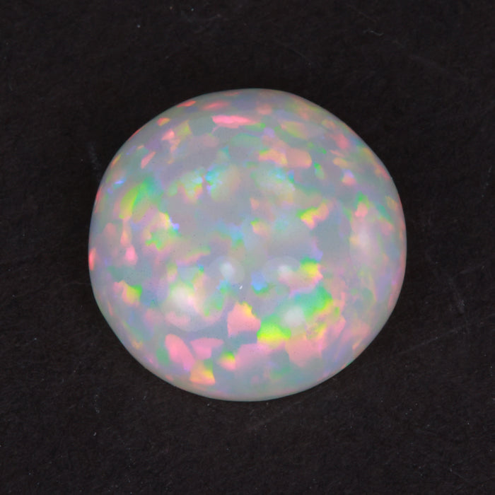 round opal gemstone
