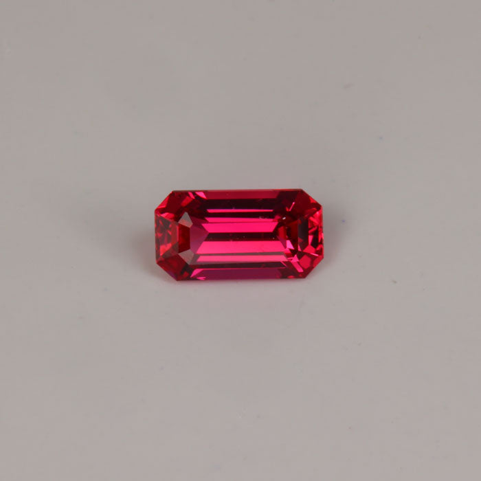 emerald cut ruby 