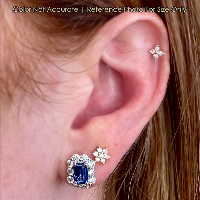 white gold sapphire and diamond earrings