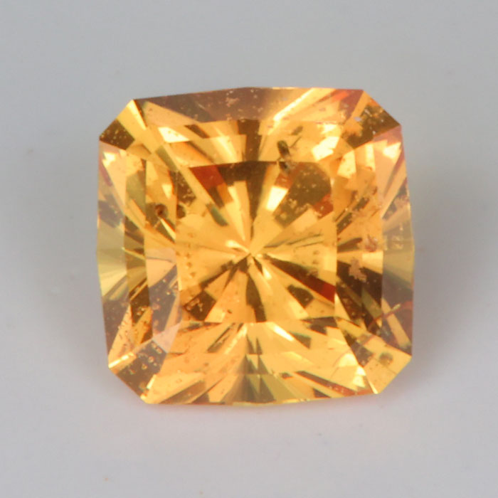 golden yellow pinkish yellow sapphire gemstone 