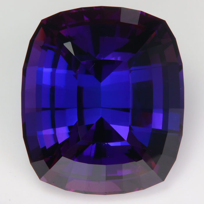 antique cushion rare natural tanzanite gem