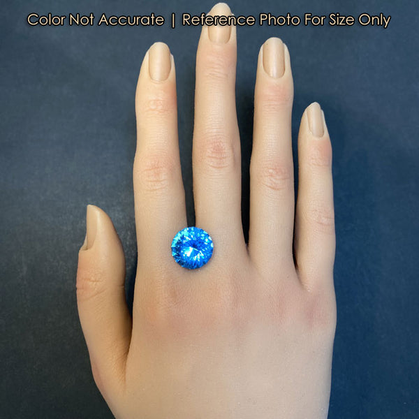 2 Topazes Bleues Naturelles Du Brésil - 1,98 Carats Total - Traitées Par Irradiation - Rares