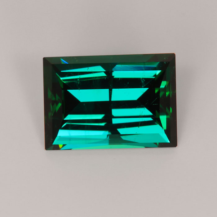 green blue tourmaline gemstone