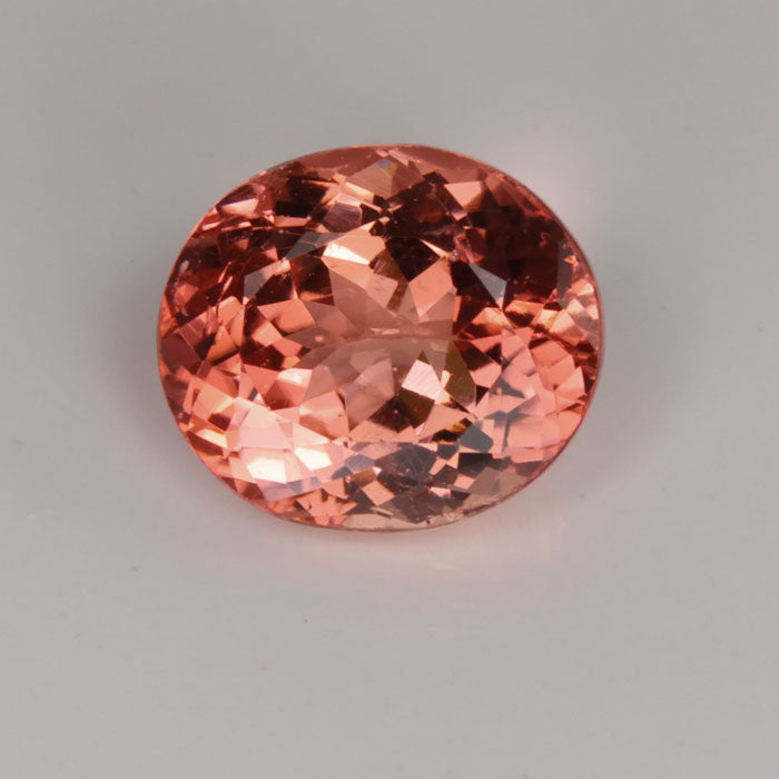 Tourmaline Peach Oval 5.18 Carats