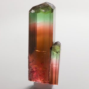 Tricolor Tourmaline Crystal Mineral Specimen from Brazil
