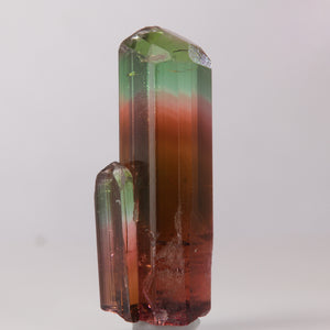 Tricolor Tourmaline Crystal Green Clear Pink