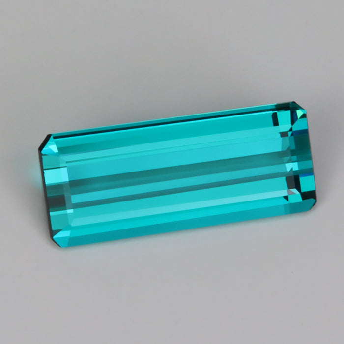 Greenish Blue Indicolite Tourmaline Gemstone from Afghanistan