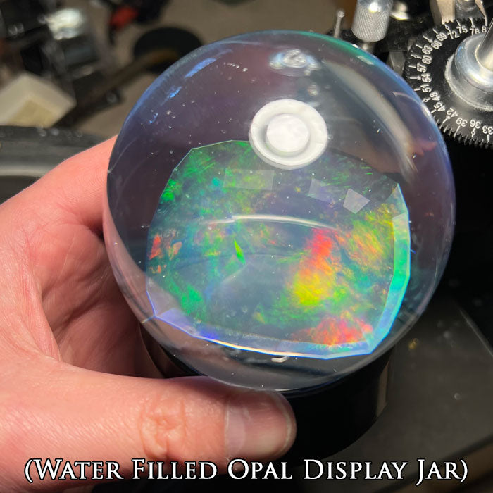 Crystal Opal Faceted Specimen from Ethiopia
