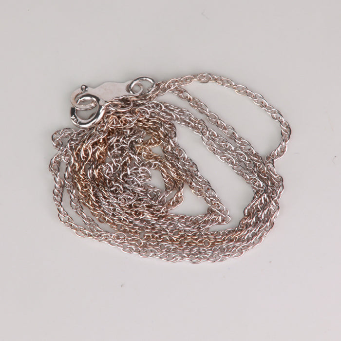 estate chain white gold 