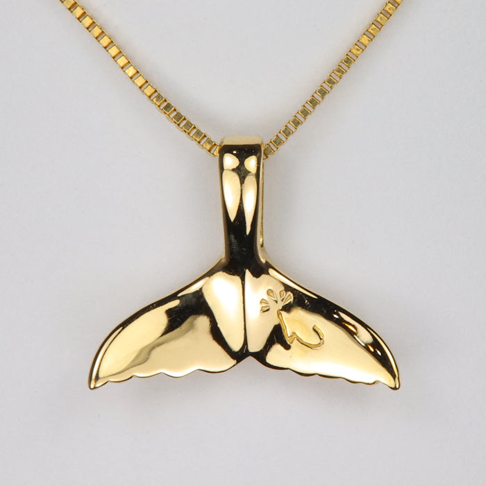 whale tail estate pendant