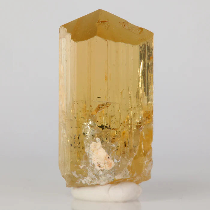 light yellow raw scapolite