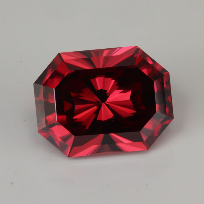 imperial zircon gemstone barion emerald cut