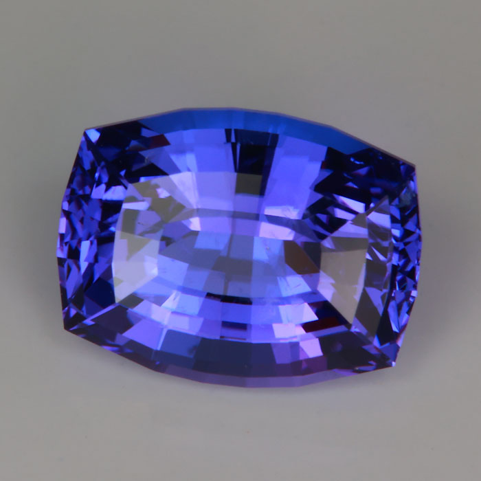 antique cushion tanzanite gemstone