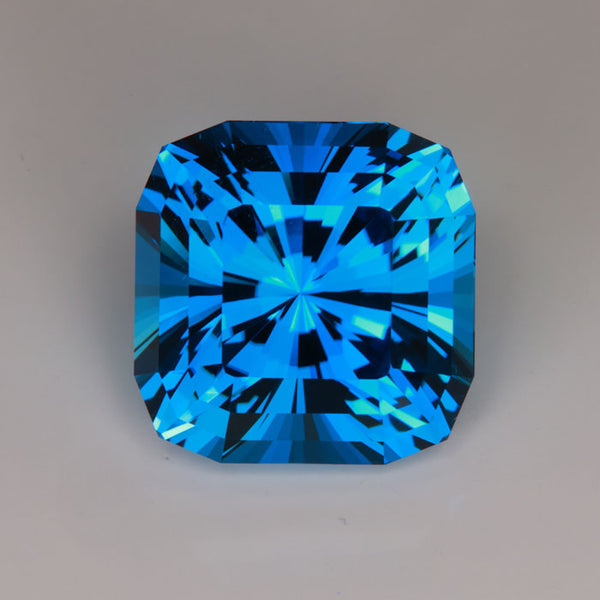 Topaze Bleue Du Brésil 1,97 Carat - Pierre Naturelle Traitée, Rare!