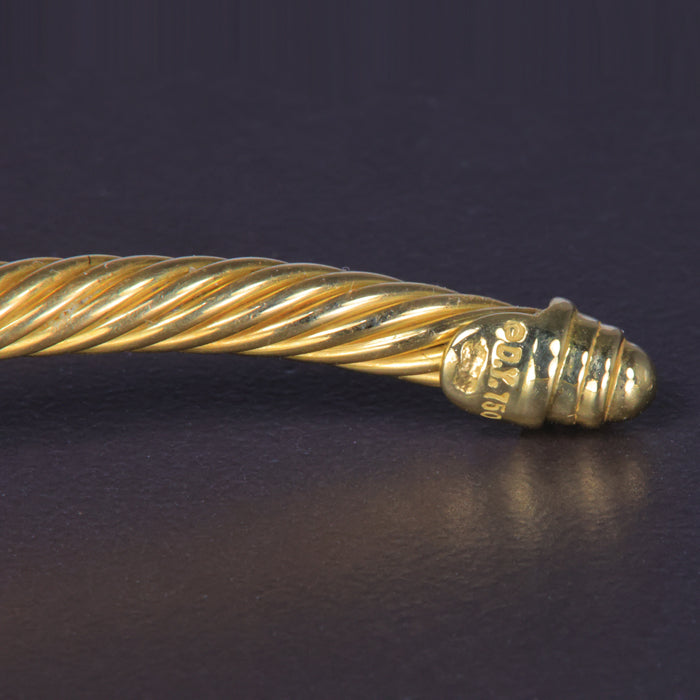 hallmark david yurman yellow gold necklace