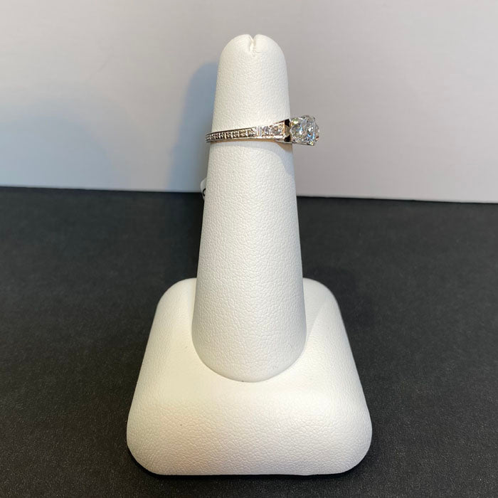 platinum and diamond ring