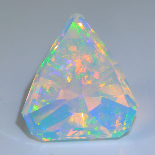 opal様 Faceted Shield Cut Opal 5.56cts - Moriartys Gem Art
